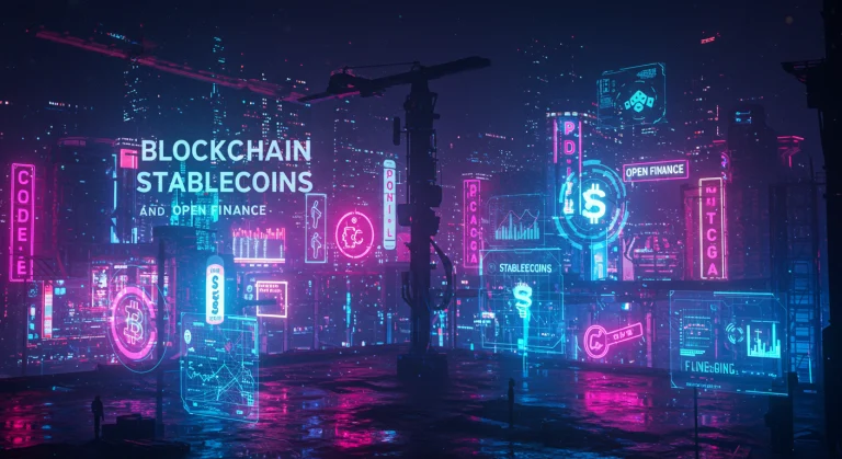 Blockchain, stablecoins y open finance